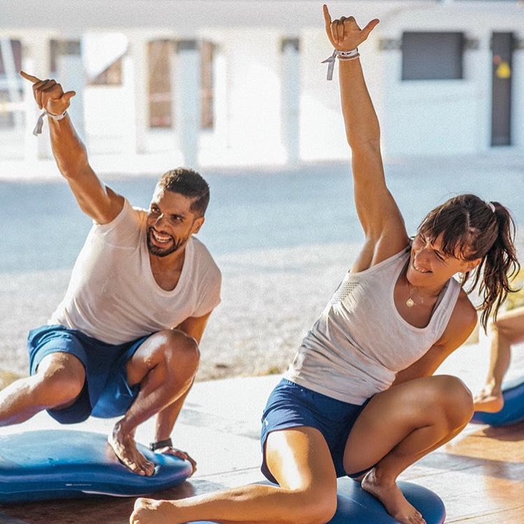 Exercices sur ToyBoard en extérieur