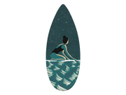 "Salt crystals in the sky" Balance Board (Fabian Lavater Collab)