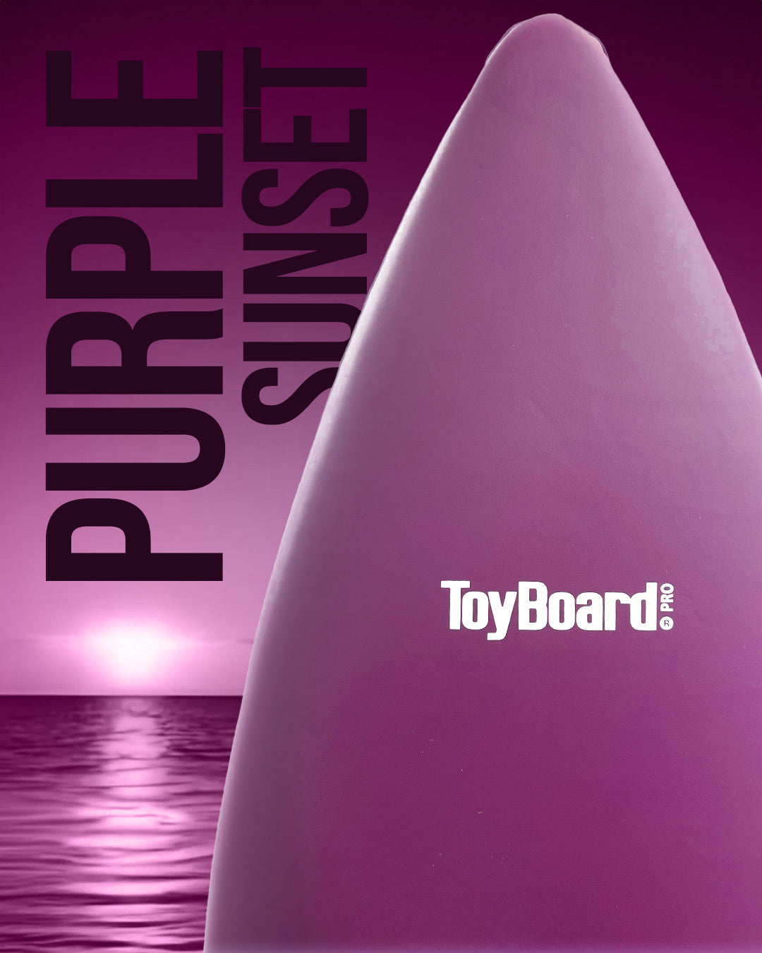 Purple Sunset Pro Balance Board